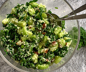 Orientalischer Grünkohl Salat